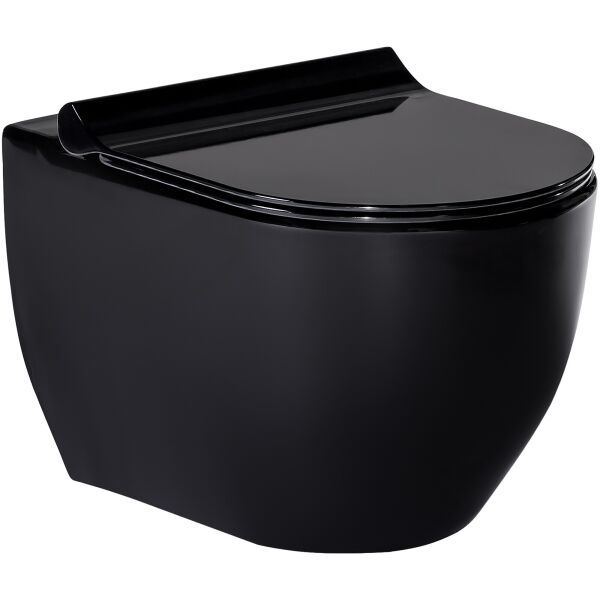 

Чаша унитаза VOLLE BLACK AMADEUS (с сиденьем Slim slow-closing), 13-06-055Black