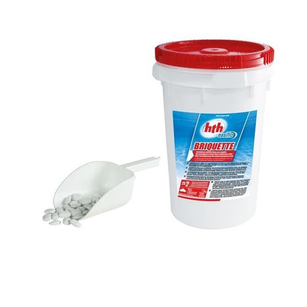 

HTH брикети ГХК в таблетках по 7г BRIQUETTE EASIFLO 70%, 25 кг