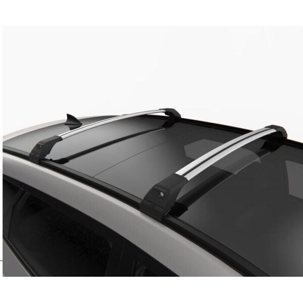 

Багажник на рейлинги Can Otomotiv Turtle Tourmaline V2 Kia Sportage IV 2016+ Серебристый