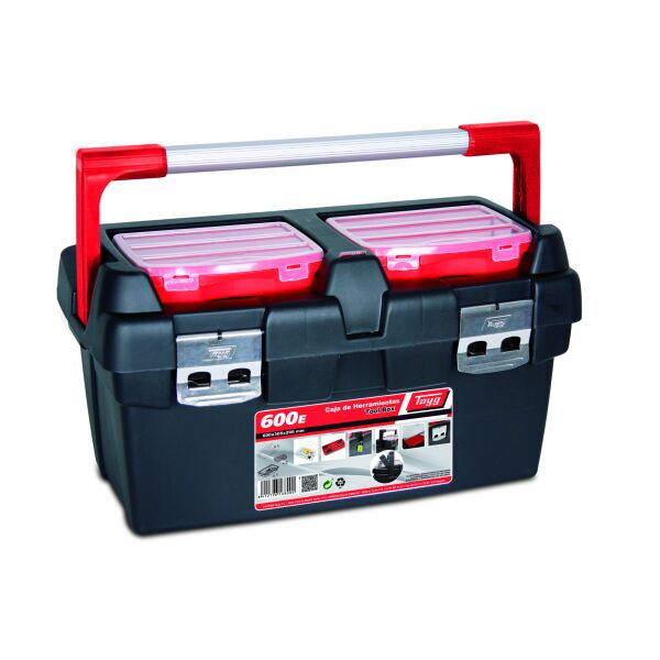 

Ящик Tayg Box 600-Е для инструментов с блокирующей ручкой 600*305*295 мм (168000)