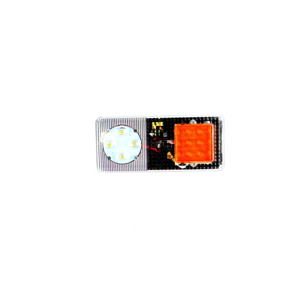 

Фонарь тракторный передний LED, бело/желтый