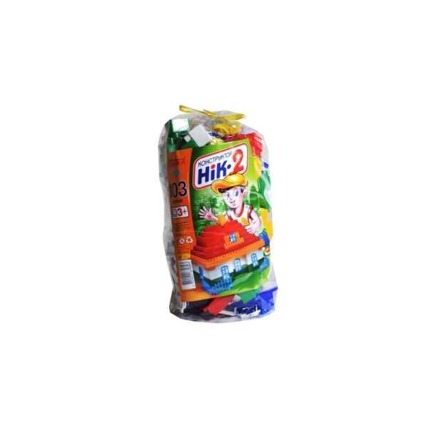 

Конструктор детский ЮНИКА «НИК-2» 103 детали (0897)