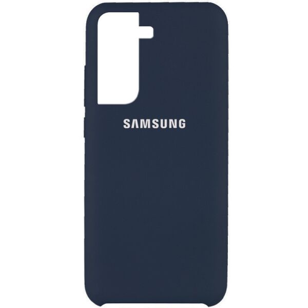

Чехол Silicone Cover (AAA) для Samsung Galaxy S21+ Синий / Midnight blue