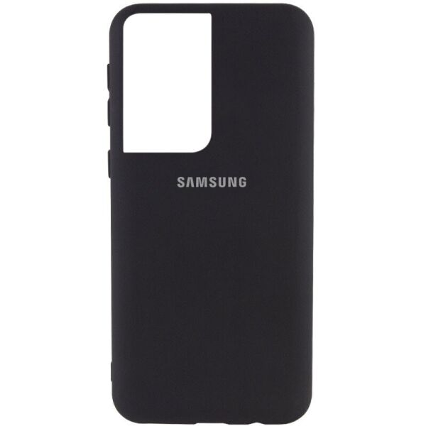 

Чехол Silicone Cover My Color Full Protective (A) для Samsung Galaxy S21 Ultra Черный / Black