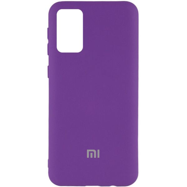 

Чехол Silicone Cover My Color Full Protective (A) для Xiaomi Redmi Note 9 4G /Redmi 9 Power/Redmi 9T Фиолетовый / Purple