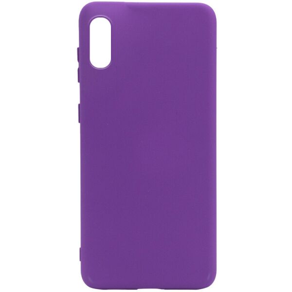 

Чехол Silicone Cover Full without Logo (A) для Samsung Galaxy A02 Фиолетовый / Purple