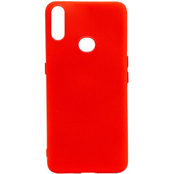 

Чехол Silicone Cover Full without Logo (A) для Samsung Galaxy A10s Красный / Red