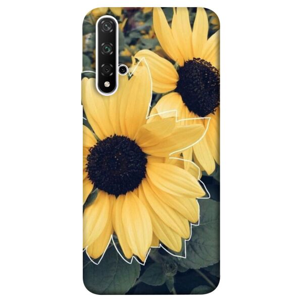 

Чехол itsPrint Два подсолнуха для Huawei nova 5T