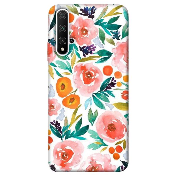 

Чехол itsPrint Акварельные цветы 2 для Huawei nova 5T