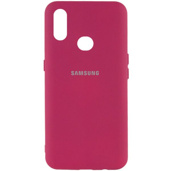 

Чехол Silicone Cover My Color Full Protective (A) для Samsung Galaxy A10s Бордовый / Marsala