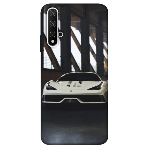

Чехол itsPrint White sportcar для Huawei nova 5T