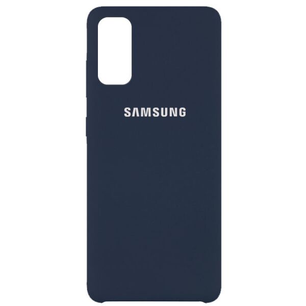 

Чехол Silicone Cover (AAA) для Samsung Galaxy S20 Синий / Midnight blue