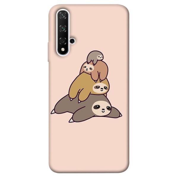 

Чехол itsPrint Ленивцы для Huawei nova 5T