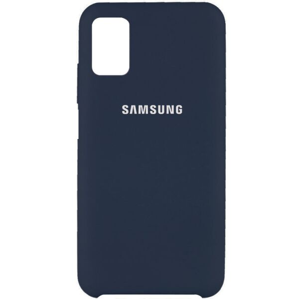 

Чехол Silicone Cover (AAA) для Samsung Galaxy M51 Синий / Midnight blue