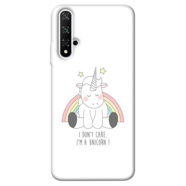 

Чехол itsPrint I don't care для Huawei nova 5T