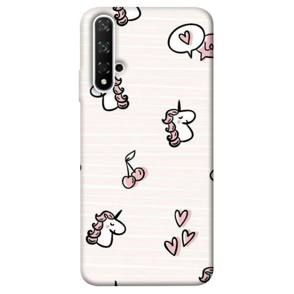 

Чехол itsPrint Паттерн единороги 4 для Huawei nova 5T