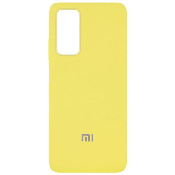 

Чехол Silicone Cover Full Protective (AA) для Xiaomi Mi 10T / Mi 10T Pro Желтый / Yellow
