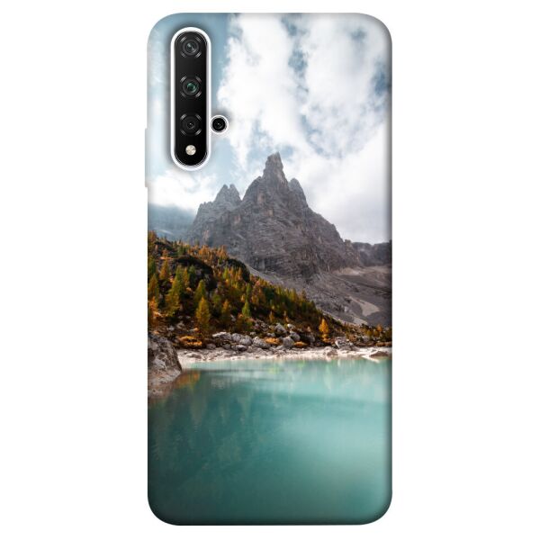 

Чехол itsPrint Озеро и скалы для Huawei nova 5T