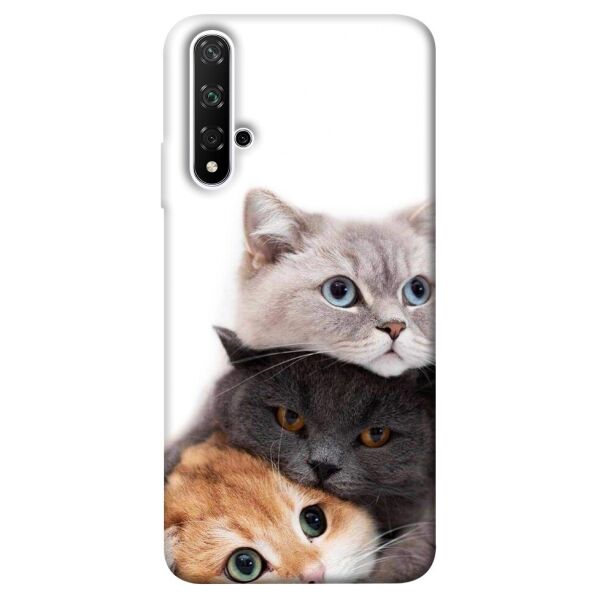 

Чехол itsPrint Три кота для Huawei nova 5T