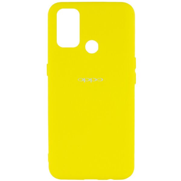 

Чехол Silicone Cover My Color Full Protective (A) для Oppo A53 / A32 / A33 Желтый / Flash