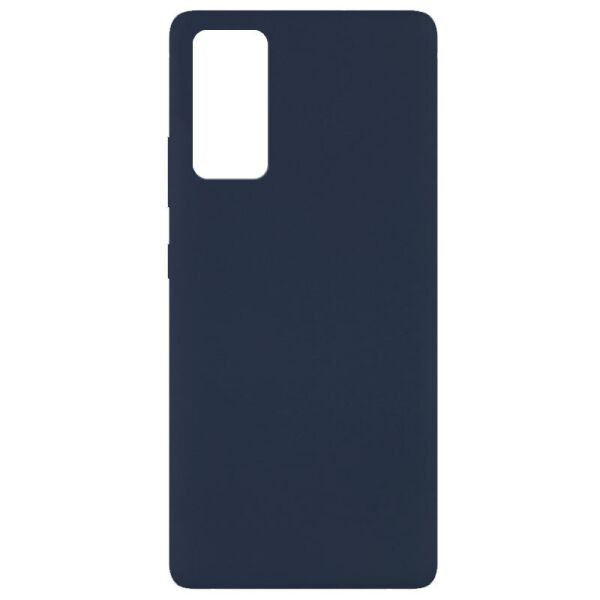 

Чехол Silicone Cover Full without Logo (A) для Samsung Galaxy S20 FE Синий / Midnight blue
