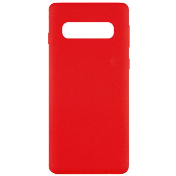 

Чехол Silicone Cover Full without Logo (A) для Samsung Galaxy S10 Красный / Red