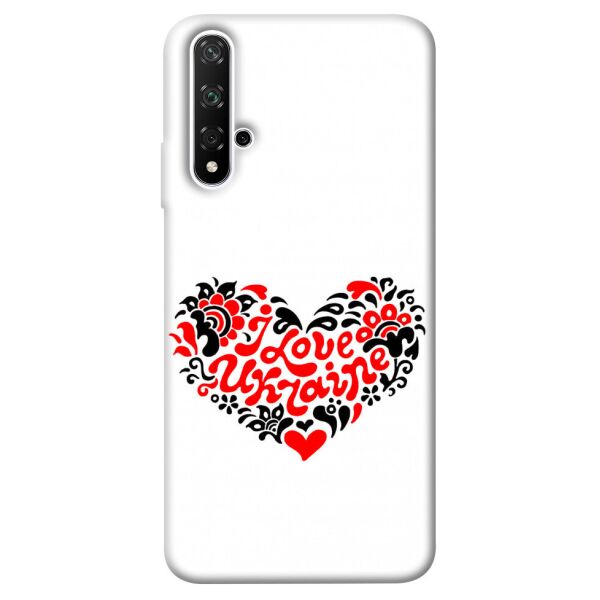 

Чехол itsPrint С Украиной в сердце для Huawei nova 5T