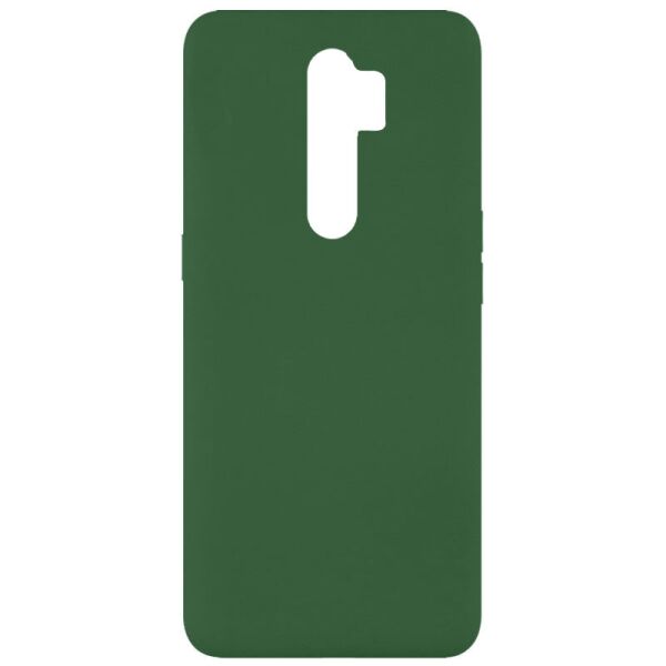 

Чехол Silicone Cover Full without Logo (A) для Oppo A5 (2020) / Oppo A9 (2020) Зеленый / Dark green