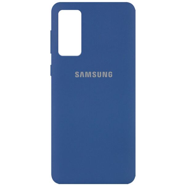 

Чехол Silicone Cover Full Protective (AA) для Samsung Galaxy S20 FE Синий / Navy Blue