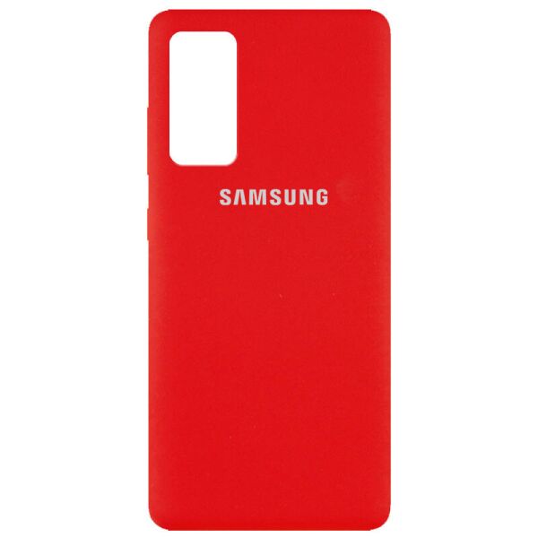 

Чехол Silicone Cover Full Protective (AA) для Samsung Galaxy S20 FE Красный / Red