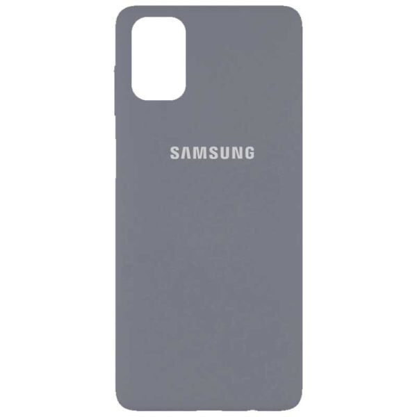 

Чехол Silicone Cover Full Protective (AA) для Samsung Galaxy M51 Серый / Lavender Gray