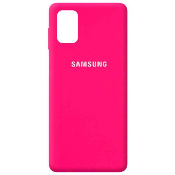 

Чехол Silicone Cover Full Protective (AA) для Samsung Galaxy M51 Розовый / Barbie pink