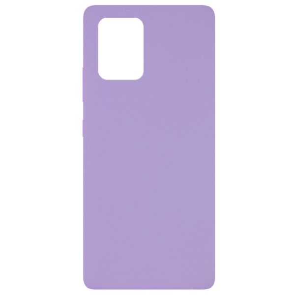 

Чехол Silicone Cover Full without Logo (A) для Samsung Galaxy S10 Lite Сиреневый / Dasheen