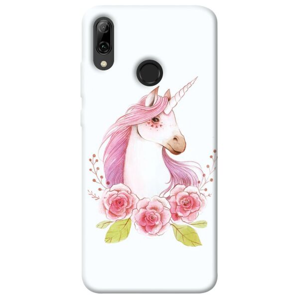 

Чехол itsPrint Единорог с цветами для Huawei P Smart (2019)