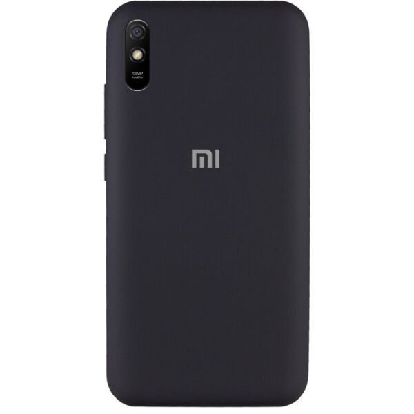 

Чехол Silicone Cover Full Protective (AA) для Xiaomi Redmi 9A Черный / Black