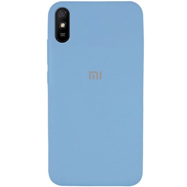 

Чехол Silicone Cover Full Protective (AA) для Xiaomi Redmi 9A Голубой / Lilac Blue