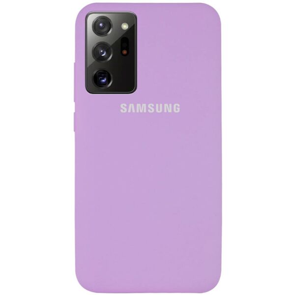 

Чехол Silicone Cover Full Protective (AA) для Samsung Galaxy Note 20 Ultra Сиреневый / Lilac
