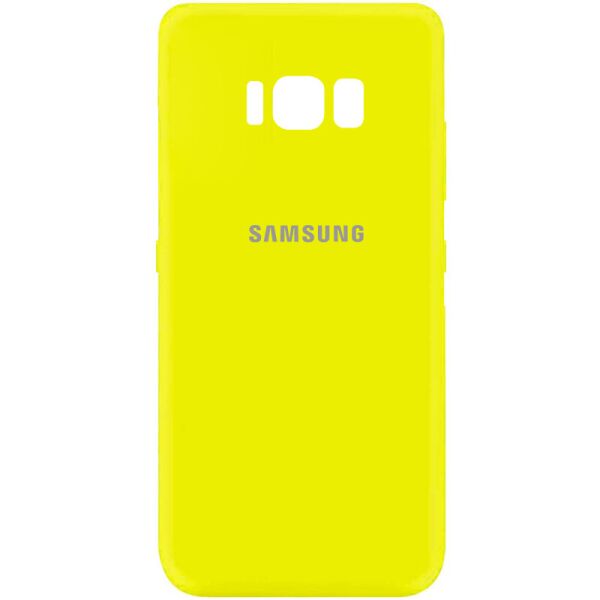 

Чехол Silicone Cover My Color Full Protective (A) для Samsung G955 Galaxy S8 Plus Желтый / Flash