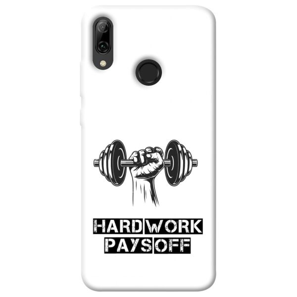 

Чехол itsPrint Hard work pays off для Huawei P Smart (2019)