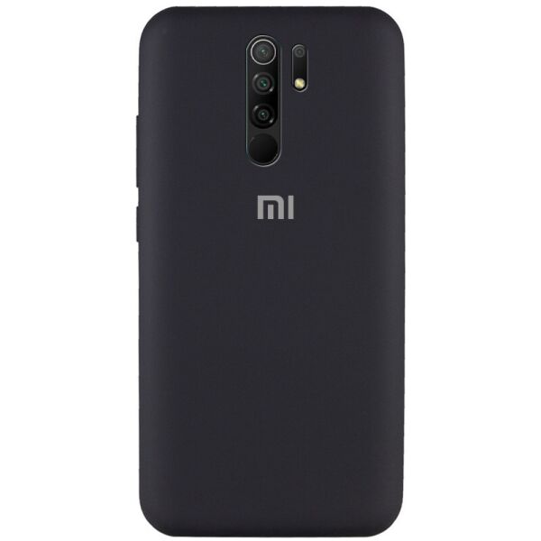 

Чехол Silicone Cover Full Protective (AA) для Xiaomi Redmi 9 Черный / Black