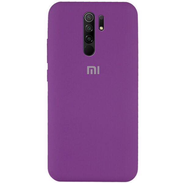 

Чехол Silicone Cover Full Protective (AA) для Xiaomi Redmi 9 Фиолетовый / Grape