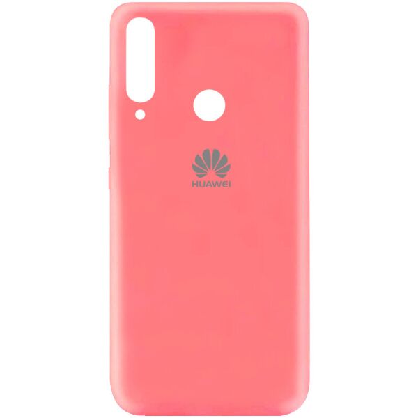 

Чехол Silicone Cover My Color Full Protective (A) для Huawei Y6p Розовый / Peach