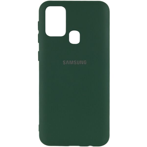 

Чехол Silicone Cover My Color Full Protective (A) для Samsung Galaxy M31 Зеленый / Dark green