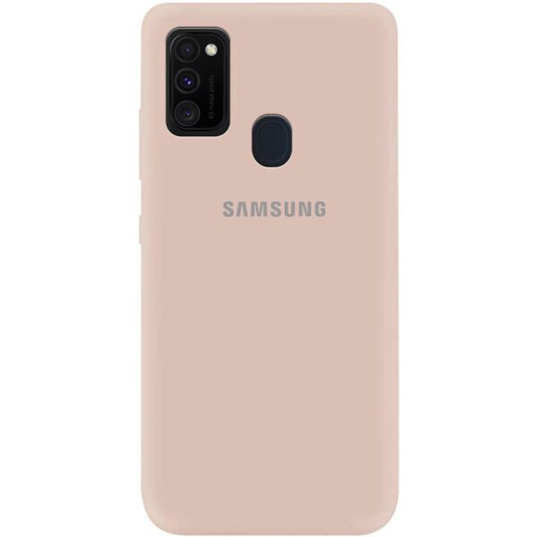 

Чехол Silicone Cover My Color Full Protective (A) для Samsung Galaxy M30s / M21 Розовый / Pink Sand