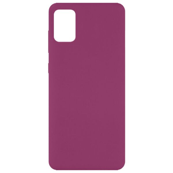 

Чехол Silicone Cover Full without Logo (A) для Samsung Galaxy A51 Бордовый / Marsala