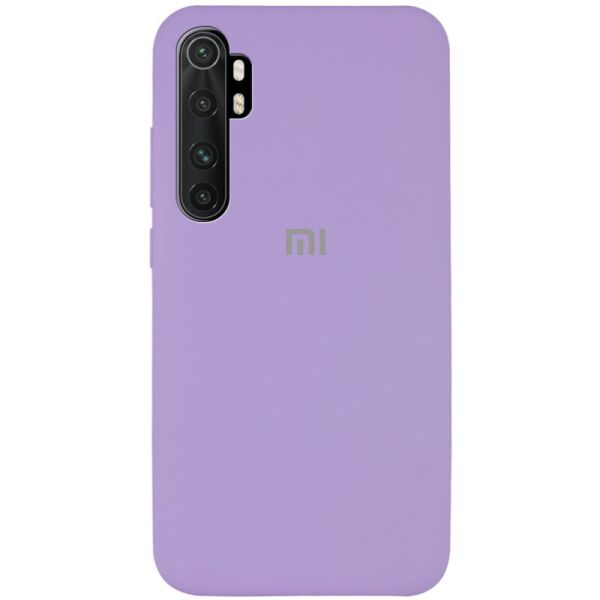

Чехол Silicone Cover Full Protective (AA) для Xiaomi Mi Note 10 Lite Сиреневый / Dasheen