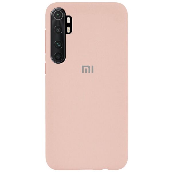 

Чехол Silicone Cover Full Protective (AA) для Xiaomi Mi Note 10 Lite Розовый / Pudra