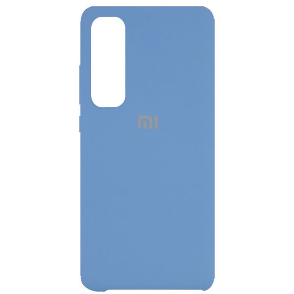 

Чехол Silicone Cover (AAA) для Xiaomi Mi Note 10 Lite Синий / Denim Blue