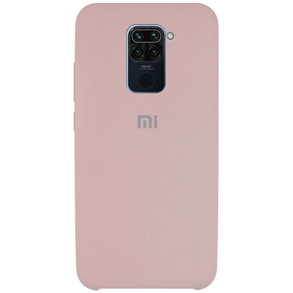 

Чехол Silicone Cover (AAA) для Xiaomi Redmi Note 9 / Redmi 10X Розовый / Pink Sand
