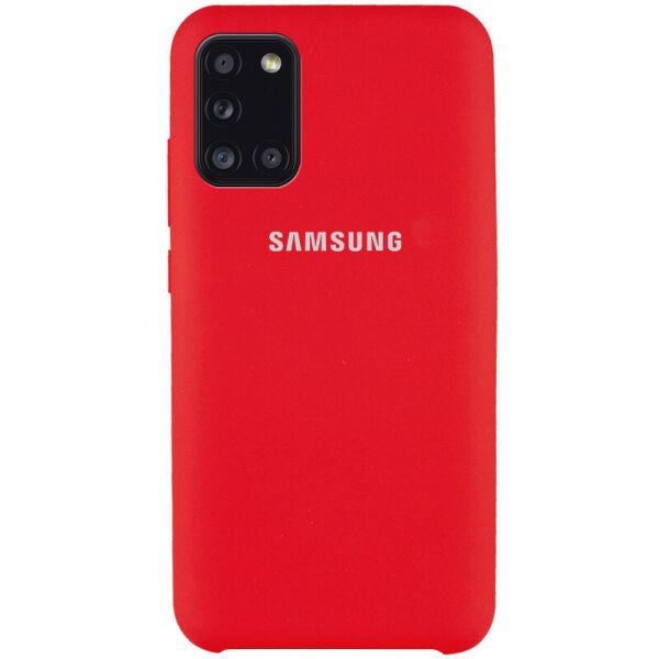

Чехол Silicone Cover (AAA) для Samsung Galaxy A31 Красный / Red